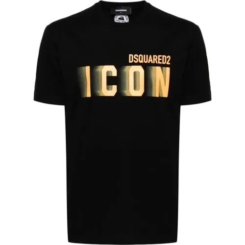 T-shirts and Polos , male, Sizes: S, L, XL, M - Dsquared2 - Modalova