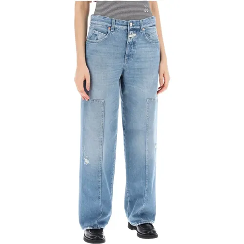 Wide Jeans , Damen, Größe: W25 - closed - Modalova