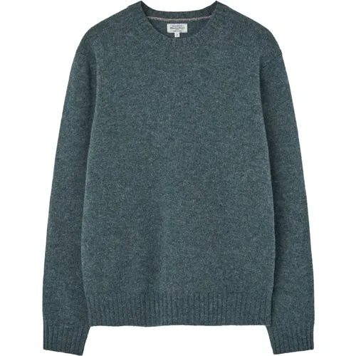 Shetland Crew Pullover , Herren, Größe: L - Hartford - Modalova