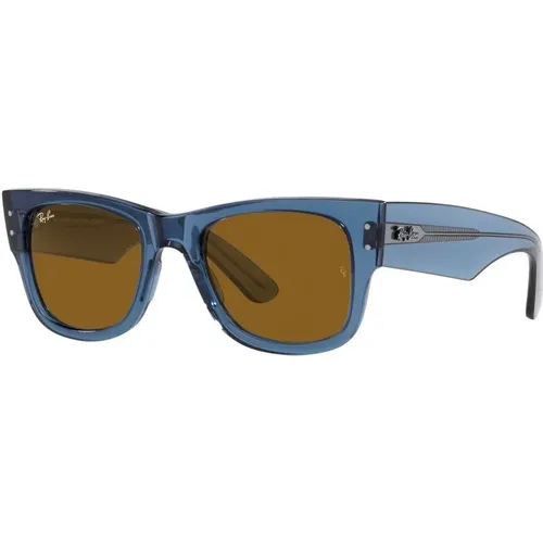 Mega Wayfarer Sunglasses in Transparent , unisex, Sizes: 51 MM - Ray-Ban - Modalova