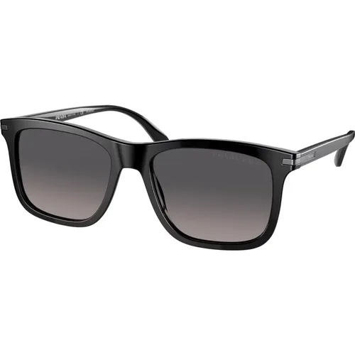 Grey Shaded Sunglasses , male, Sizes: 56 MM - Prada - Modalova