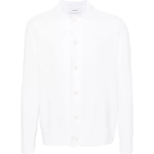 Cotton Cardigan with Button Closure , male, Sizes: L, XL - Lardini - Modalova