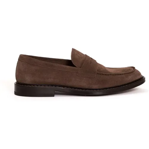 Suede Moccasin , male, Sizes: 9 UK, 5 UK, 6 UK - Doucal's - Modalova