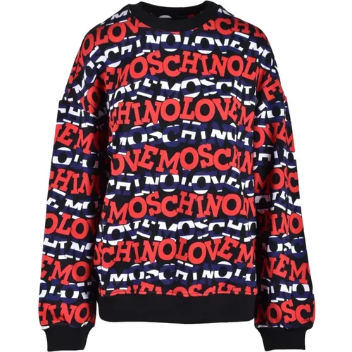 Baumwollstrickpullover , Damen, Größe: S - Love Moschino - Modalova