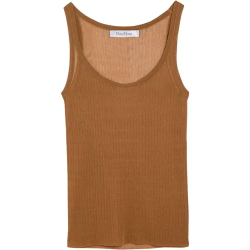 Stylisches Tanktop für Frauen , Damen, Größe: L - Max Mara - Modalova