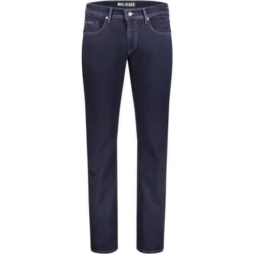 Authentische Slim-fit Jeans aus Denim für Herren , Herren, Größe: W34 L30 - MAC - Modalova