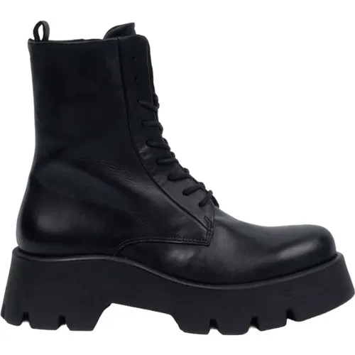 Leather Ankle Boots , female, Sizes: 8 UK - Bruno Premi - Modalova