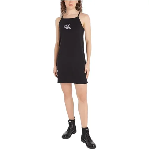 Konturiertes Kleid für Frauen , Damen, Größe: XS - Calvin Klein - Modalova