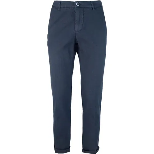 Slim Fit Blaue Hose , Herren, Größe: 3XL - Mason's - Modalova