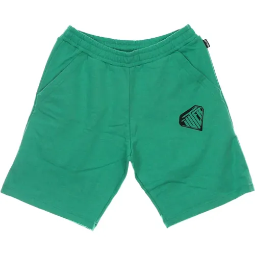 Stencil Sweatshort Emerald Tracksuit Shorts , Herren, Größe: XS - IUTER - Modalova