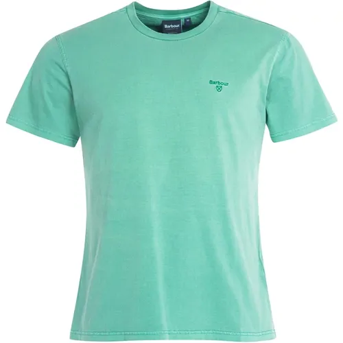 Garment Dyed T-Shirt in Turf , male, Sizes: L - Barbour - Modalova