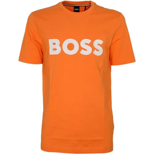 T-Shirts , male, Sizes: 2XL, L - Hugo Boss - Modalova