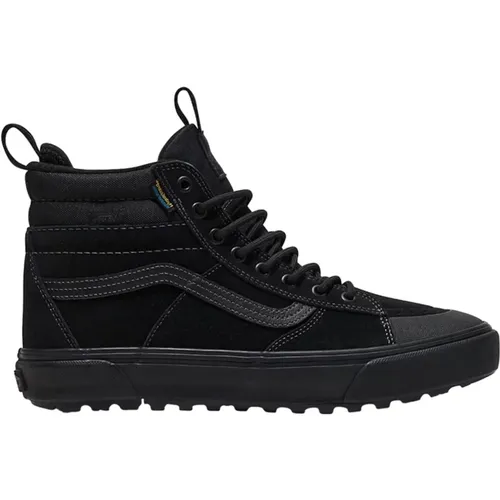 Schwarze Sportliche High-Top Herren Sneakers , Herren, Größe: 43 EU - Vans - Modalova