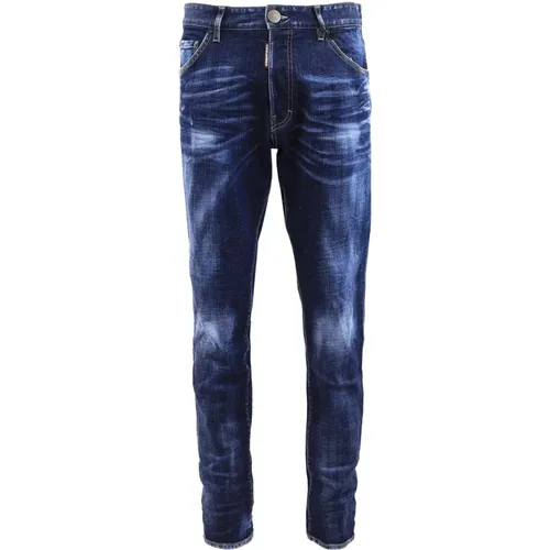 Slim-fit Jeans , male, Sizes: 2XL, L - Dsquared2 - Modalova