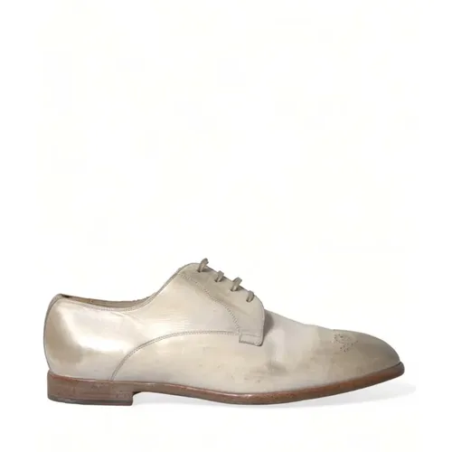 Laced Schuhe , Herren, Größe: 43 1/2 EU - Dolce & Gabbana - Modalova
