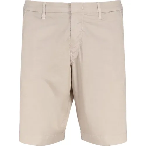 Cotton Bermuda Shorts , male, Sizes: W38 - Fay - Modalova