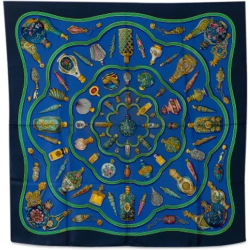 Pre-owned Silk scarves , female, Sizes: ONE SIZE - Hermès Vintage - Modalova