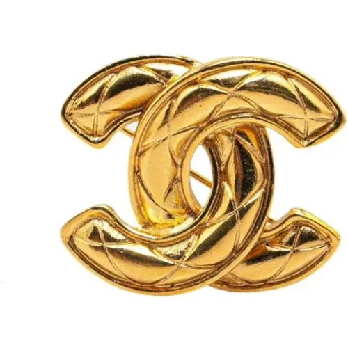 Pre-owned Metal chanel-jewelry , female, Sizes: ONE SIZE - Chanel Vintage - Modalova