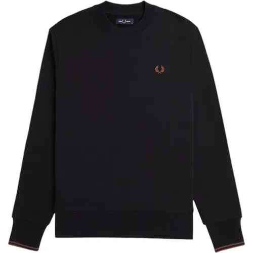 Stylischer Sweatshirt für Männer , Herren, Größe: M - Fred Perry - Modalova