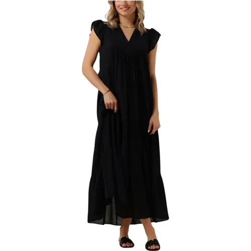 Schwarzes Mini Kleid Erietta , Damen, Größe: S - Devotion - Modalova