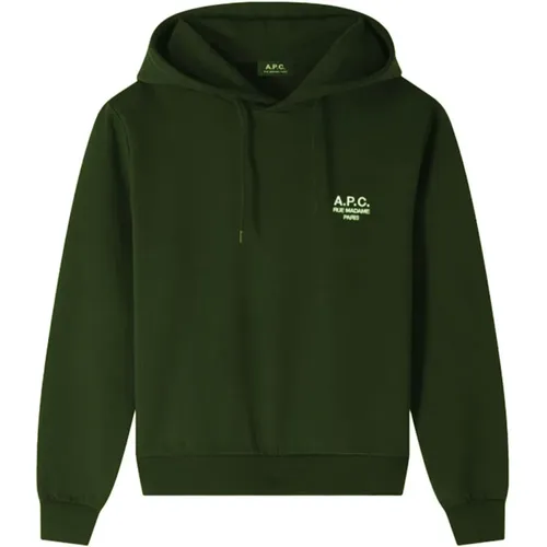 Fleece Hoodie Rue Madame , male, Sizes: XL, M, L - A.p.c. - Modalova