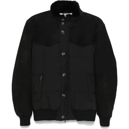 Wildleder Bomberjacke Barba - Barba - Modalova