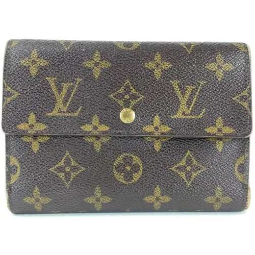 Pre-owned Leather wallets , female, Sizes: ONE SIZE - Louis Vuitton Vintage - Modalova