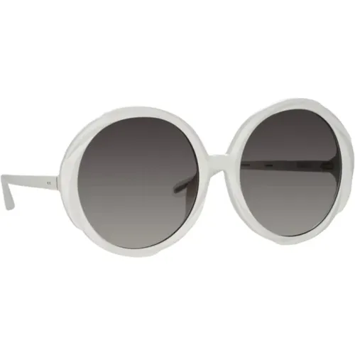 SUN Sunglasses , female, Sizes: 63 MM - Linda Farrow - Modalova