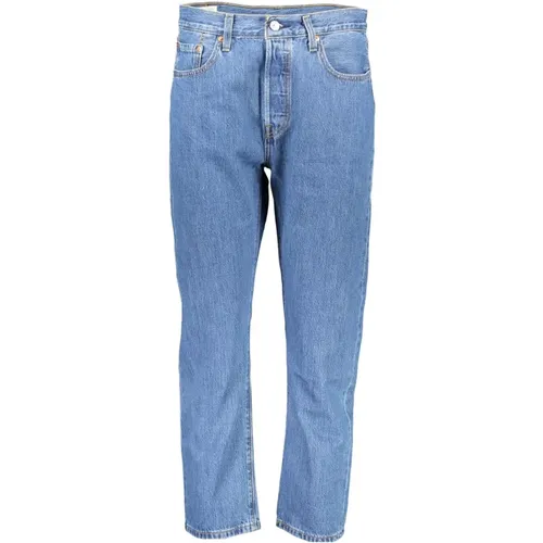 Levi's, Blaue Baumwoll 5-Pocket-Jeans fr Frauen , Damen, Größe: W28 L26 - Levis - Modalova