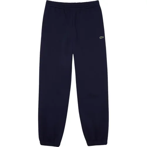 Blaue Sweatpants aus Baumwollmischung , Herren, Größe: M - Lacoste - Modalova