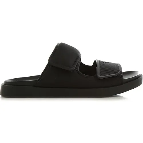 Schwarze Noos Herren Sandalen , Herren, Größe: 41 EU - Emporio Armani - Modalova