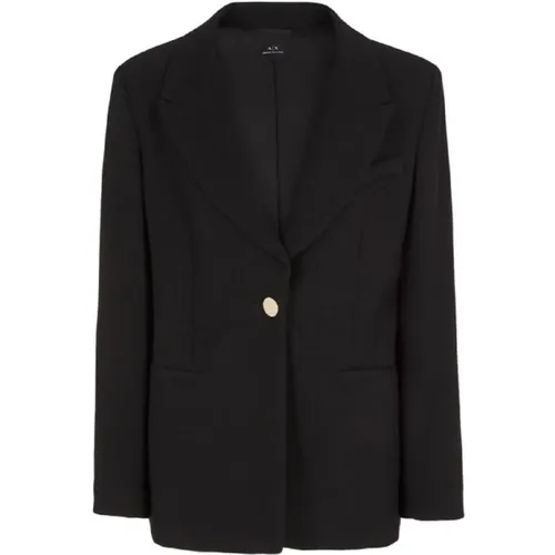 Outerwear Jacket Aw23 , female, Sizes: S, XS - Armani Exchange - Modalova