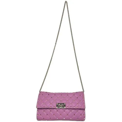 Pre-owned Rockstud Spike Small Shoulder Bag , female, Sizes: ONE SIZE - Valentino Vintage - Modalova