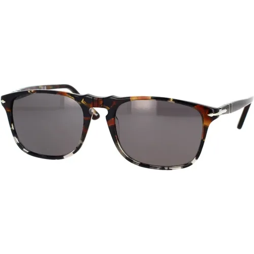 Square Sunglasses with Flex Hinges and Keyhole Bridge , unisex, Sizes: 54 MM - Persol - Modalova