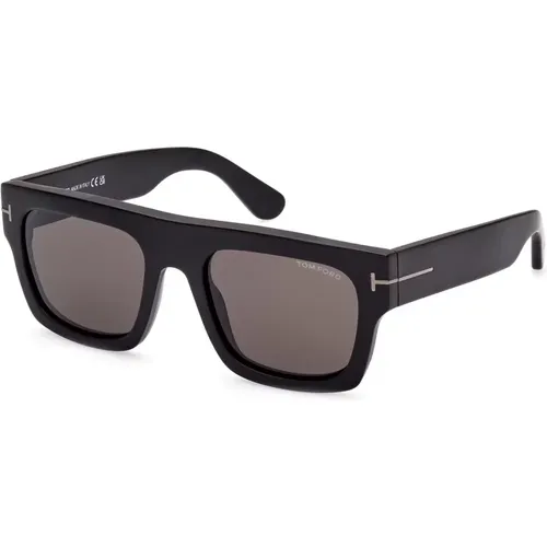 Square 'Fausto' Sunglasses in Matte , female, Sizes: ONE SIZE - Tom Ford - Modalova