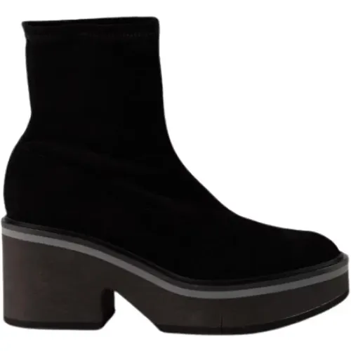 Albane velvet boots , female, Sizes: 3 UK, 3 1/2 UK, 4 UK, 8 UK, 4 1/2 UK - Clergerie - Modalova