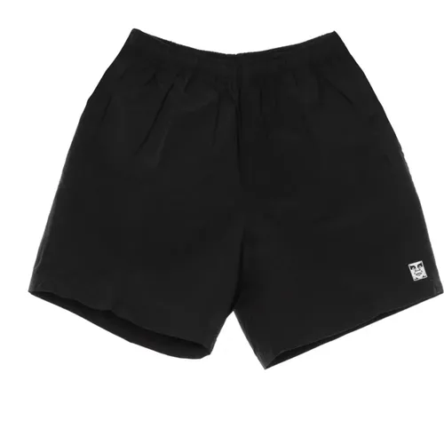 Relaxed Nylon Shorts with Pockets , male, Sizes: M, XL, L - Obey - Modalova