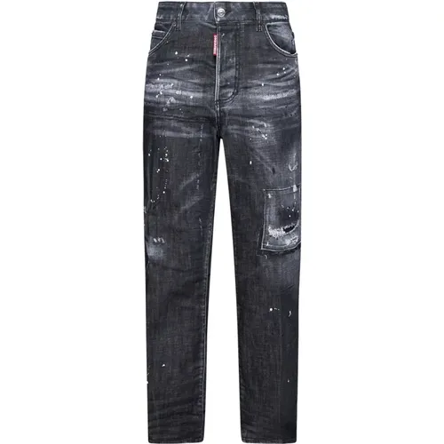 Boston Jeans , female, Sizes: 2XS, S - Dsquared2 - Modalova