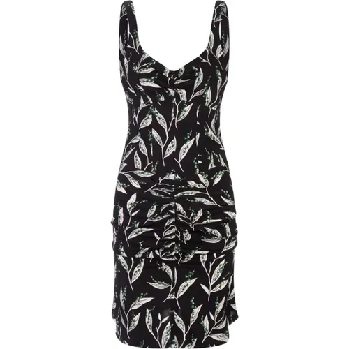 Sleeveless Mini Dress with All-Over Print , female, Sizes: M, S, XS - Paco Rabanne - Modalova