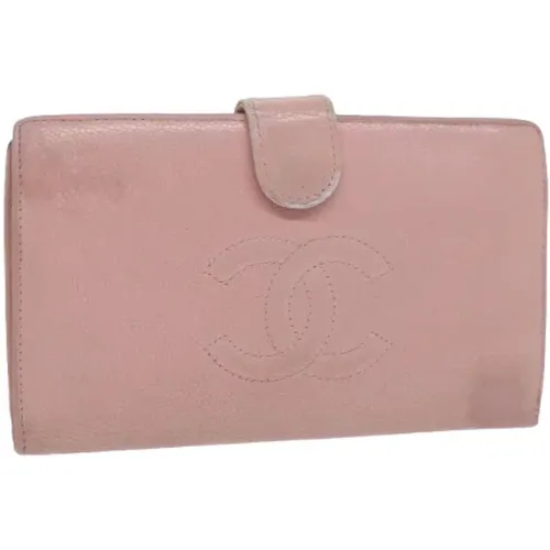 Pre-owned Leather wallets , female, Sizes: ONE SIZE - Chanel Vintage - Modalova