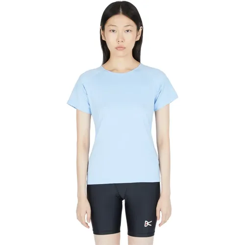 Stretch T-Shirt - Leicht und Stilvoll , Damen, Größe: XS - (Di)vision - Modalova