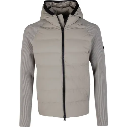 Bering Hooded Jackets Coats , male, Sizes: M, XL - Woolrich - Modalova