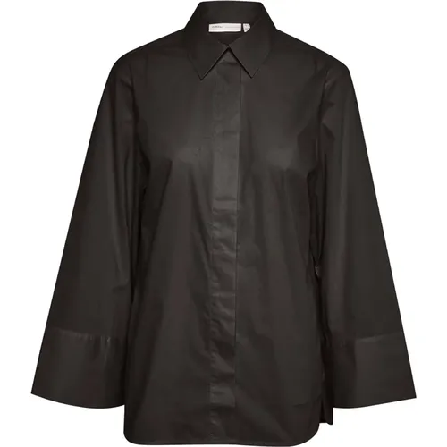 Cropped Sleeve Shirt Blouse , female, Sizes: S, XS, 2XL - InWear - Modalova