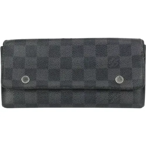 Pre-owned Canvas wallets , female, Sizes: ONE SIZE - Louis Vuitton Vintage - Modalova