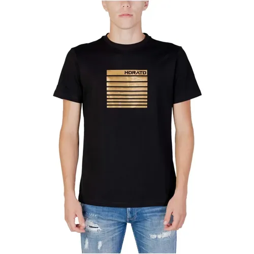 Schwarzes T-Shirt mit kurzen Ärmeln für Männer - Antony Morato - Modalova