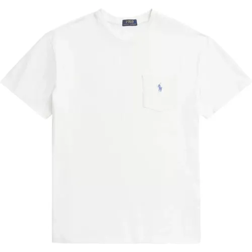 Weiße T-Shirts und Polos Sscnpktclsm1 , Herren, Größe: S - Ralph Lauren - Modalova