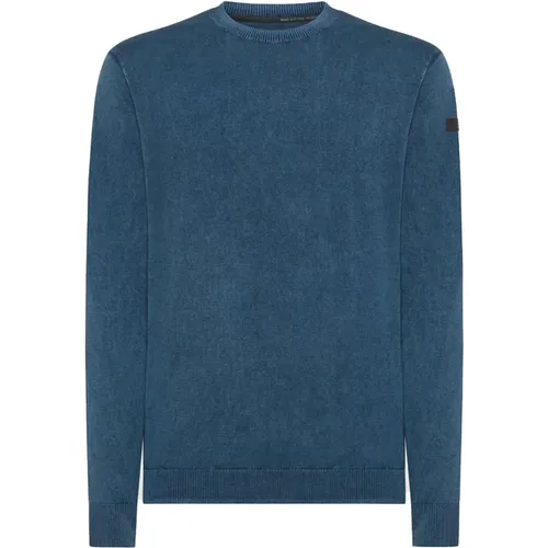 Blauer Pullover , Herren, Größe: L - RRD - Modalova