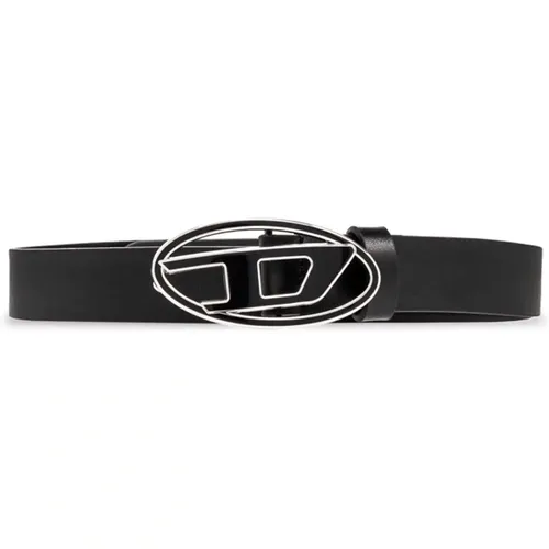 Leather Belt , female, Sizes: 80 CM, 85 CM, 75 CM, 95 CM, 90 CM - Diesel - Modalova