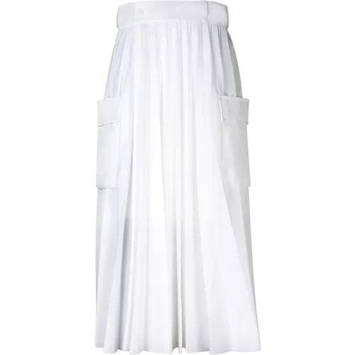 Skirts for Women Ss24 , female, Sizes: L, M - Sacai - Modalova