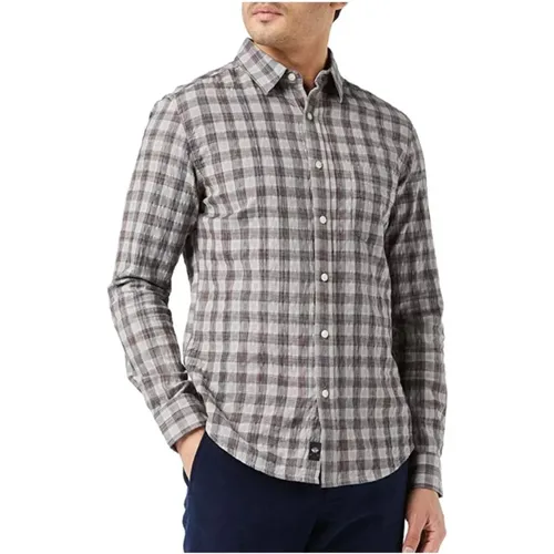 Casual Shirts , male, Sizes: M - Dockers - Modalova